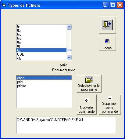 Types of files